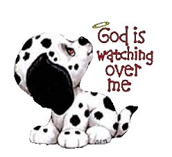 God is watching over me