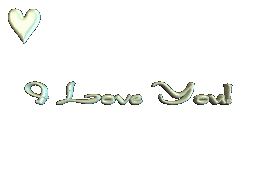 I love you in sliver