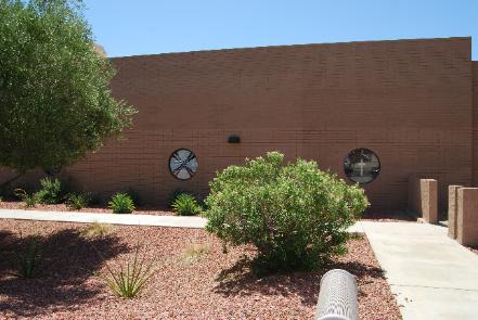 Mar Petors Assyrian Church, side view, Glendale, Arizona USA