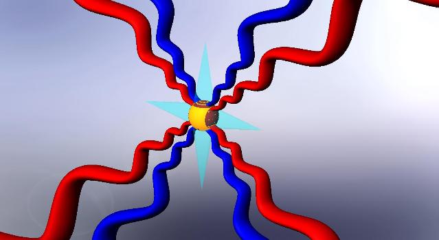 Assyrian 3 dimensional flag, By An Ashuria